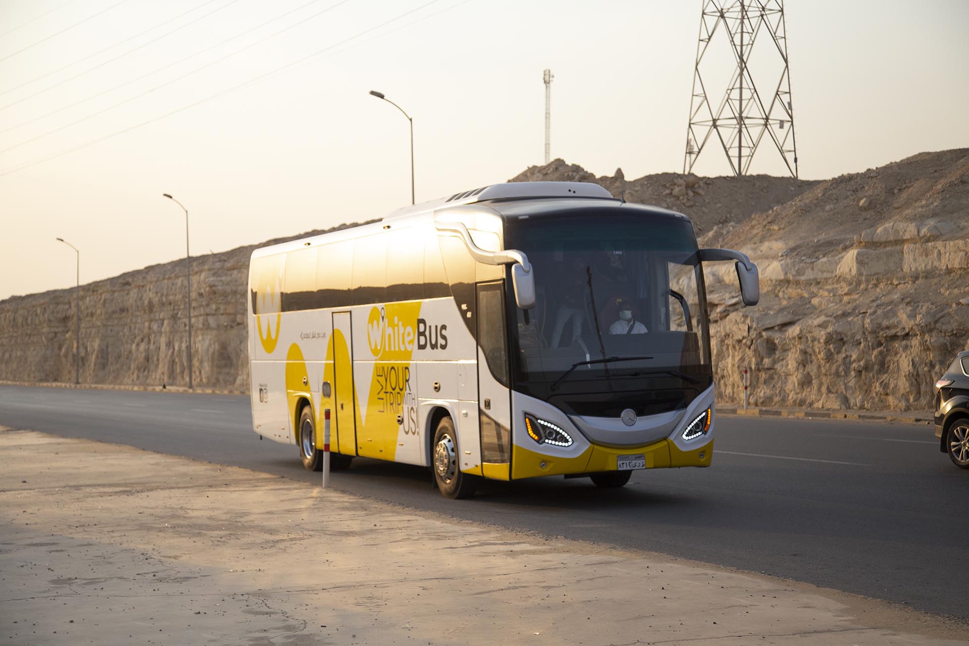 White Bus